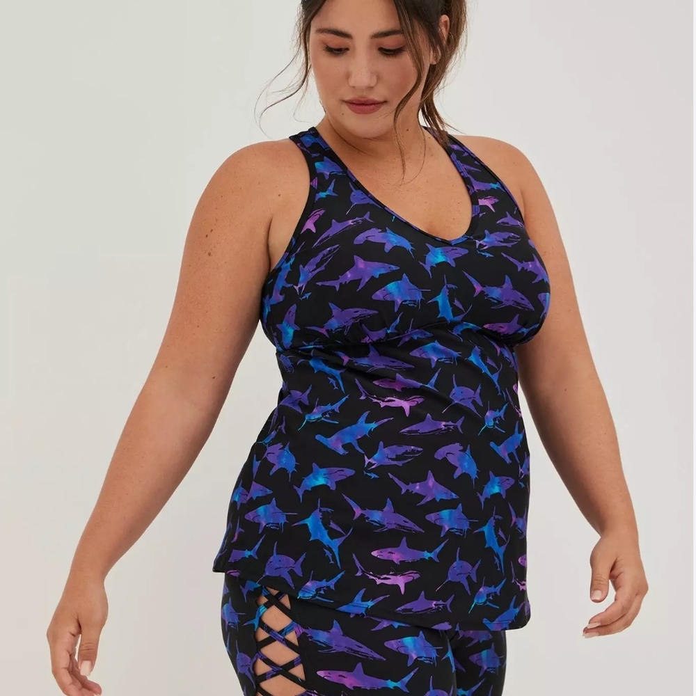 Torrid - 2-Piece Tankini Set - 2X - Like New